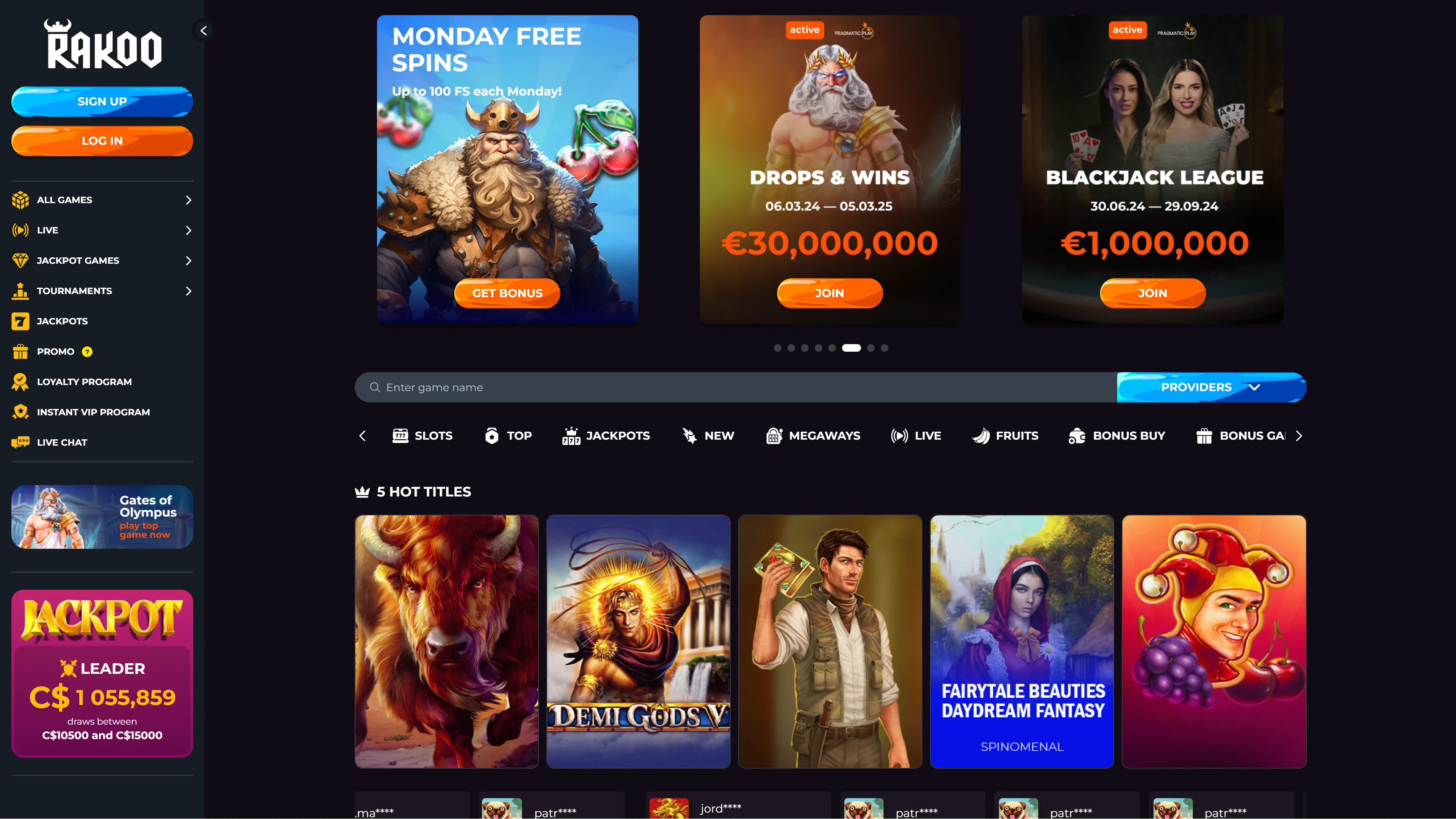 Rakoo Casino